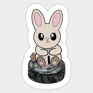 Puck Bunny (Edmonton) Sticker